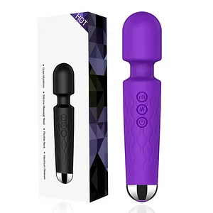 Large Size Multiple Vibration Moeds Wand Vibrator