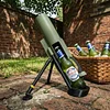 Mortar-shaped beer bottle opener