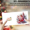 6PCS Christmas DIY Diamond Art Greeting Cards Congratulations Cards & Gifts