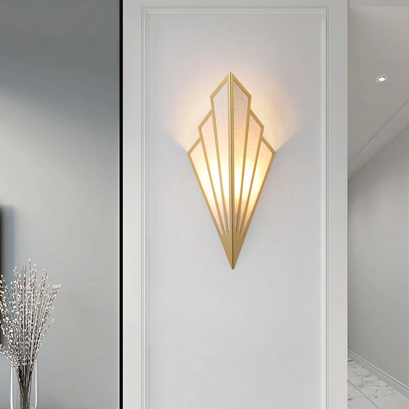 Nordic Fan-shaped Wall Lamps Interior For Home Decor