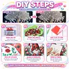 Arbre de vie en cristal de perle en forme sp&eacute;ciale 5D bricolage partiel diamants points kits d&rsquo;art en pierres 30*30m diamants peintures de diamants peintures diamants peintures d&rsquo;art gemme pour adultes d&eacute;butants d&eacute;coration int&eacute;rieure
