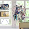 Acryl Traumfänger Wolf - 5d DIY Handwerk Anhänger