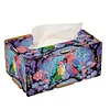 5D DIY Diamond Painting Handmade Tissue Holder Wooden Tissue Box Holiday Gift