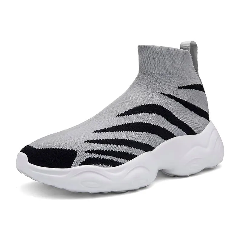 MWY Stretch Sock Shoes Women Sneakers Winter Short Plush Unisex Man Casual Shoes Vulcanize Shoes Plus Size Zapatillas De Mujer