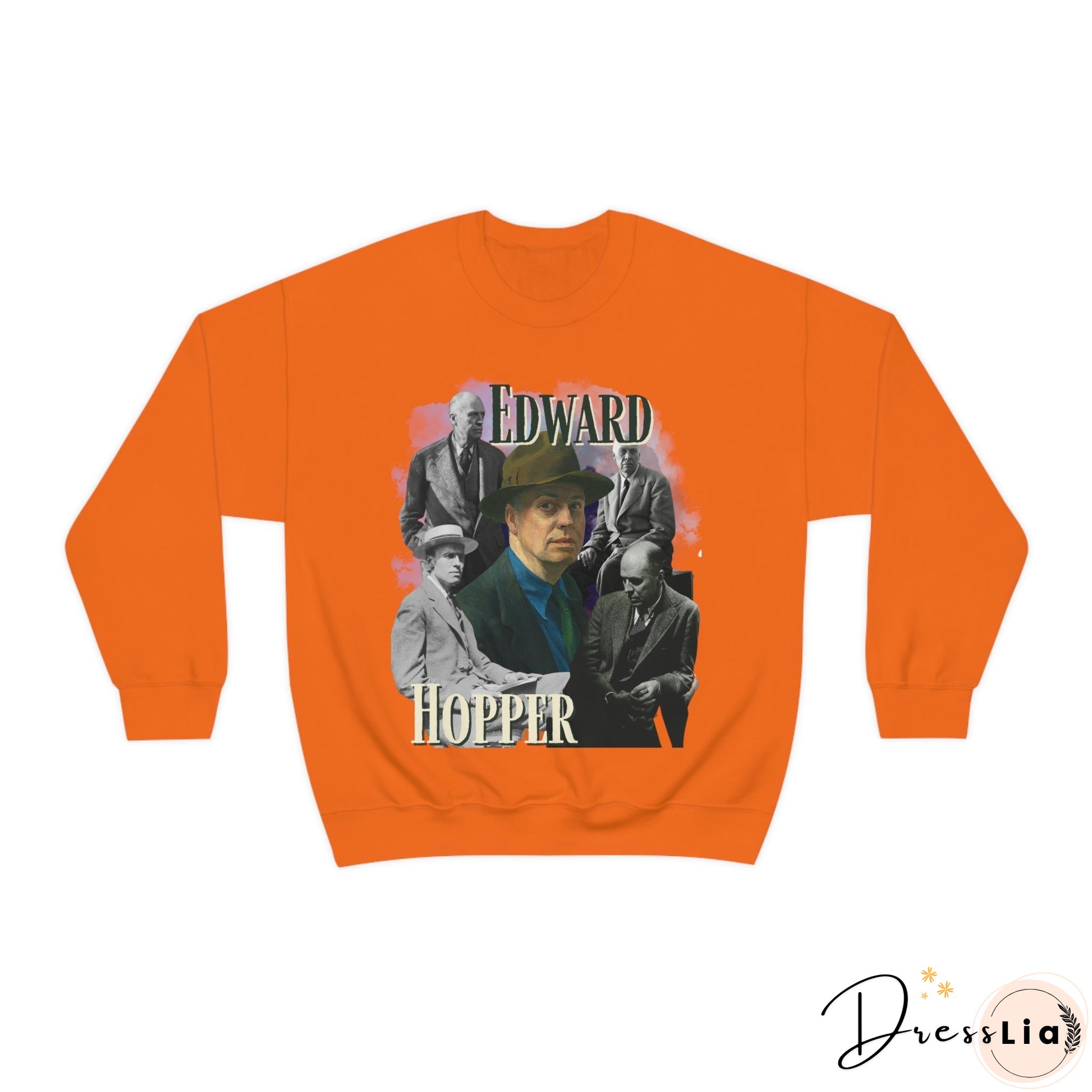 Edward Hopper Sweatshirt, Y2K Style Bootleg Famous American Realist Artist Fan Retro Pullover Crewneck, Artist Gift