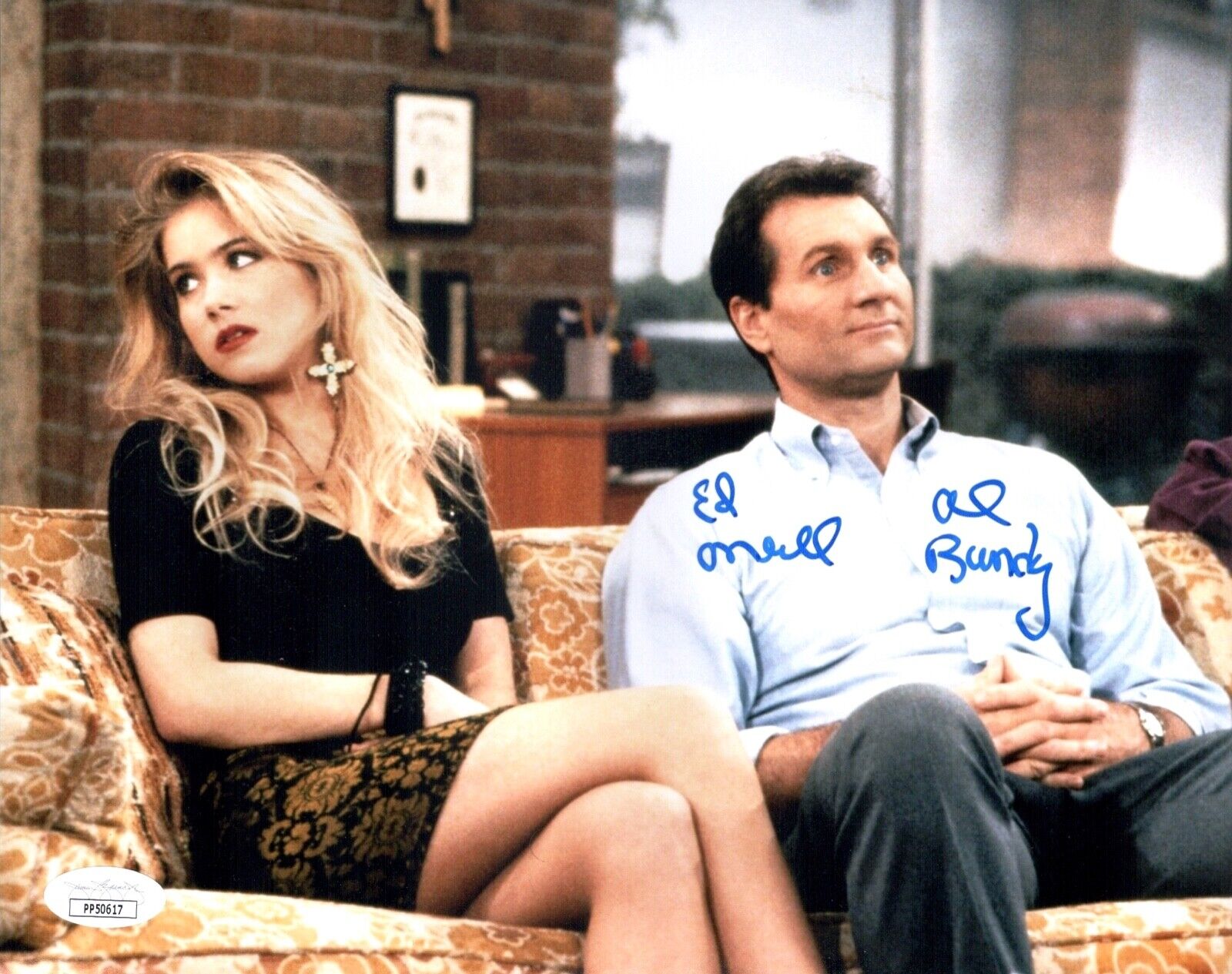 ED O'NEILL Signed 8x10 MARRIED WITH CHILDREN Al Bundy Photo Poster painting Autograph JSA COA