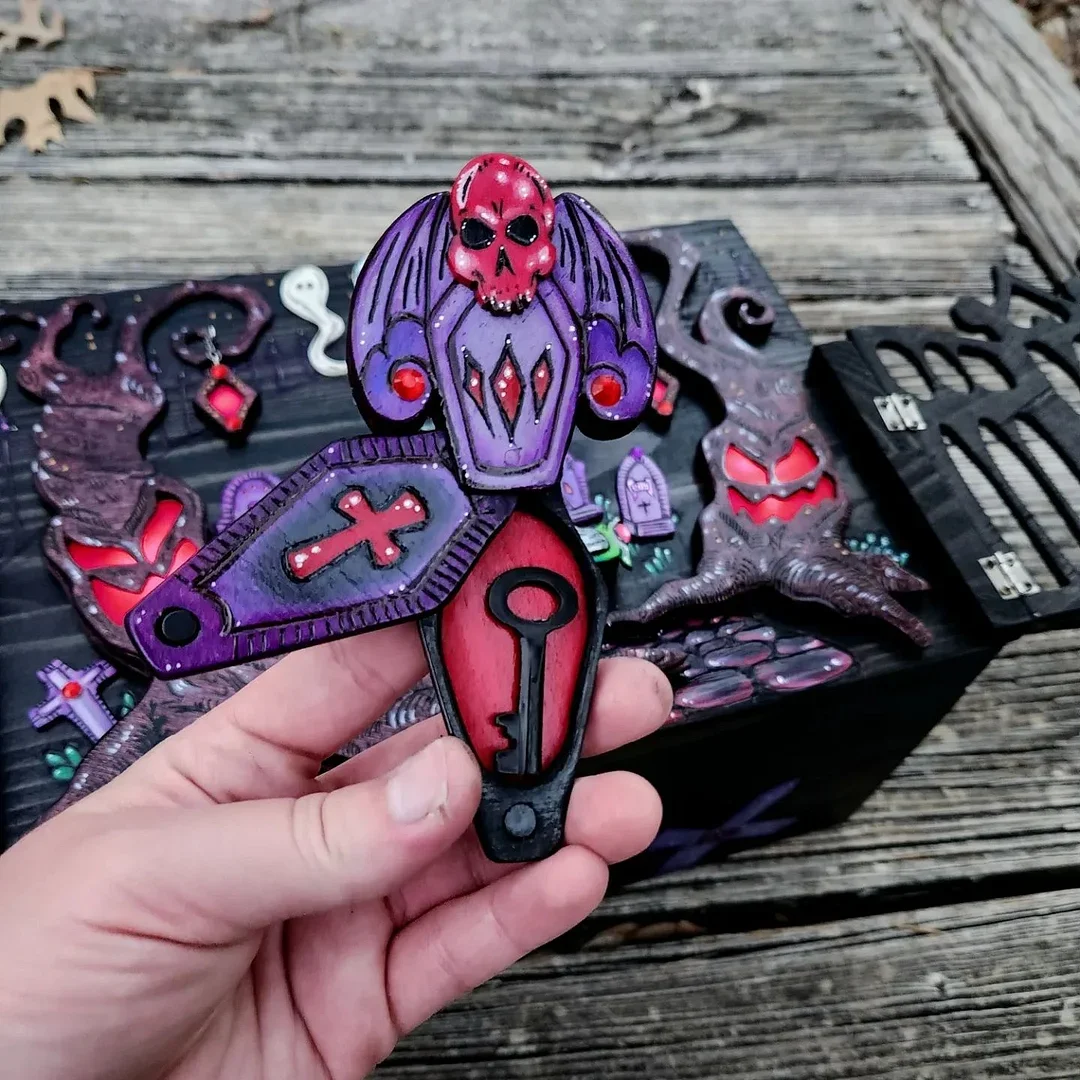 Castle Dracula Hidden Key Box