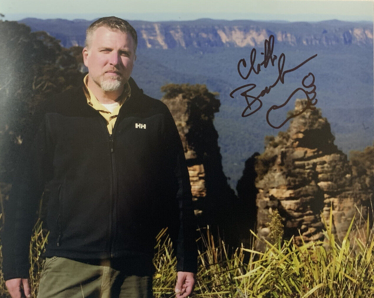 CLIFF BARACKMAN HAND SIGNED 8x10 Photo Poster painting FINDING BIGFOOT AUTOGRAPH RARE AUTHENTIC