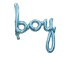 10PCS Baby Boy Girl 1 Years Old Birthday Aluminum Film One Piece Balloons Party Celebration Decors