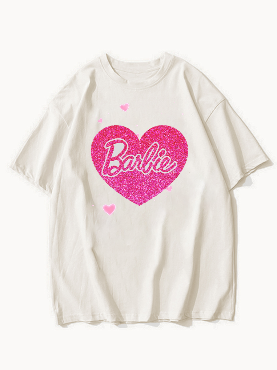 Oversized Barbie Love T-Shirt ctolen