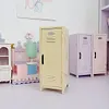 Etude House Small Metal Storage Cabinet, Desktop Storage, Girl's Storage Cabinet, Small Metal Cabinet