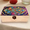 5D DIY Diamond Painting Handmade Wood Storage Box Crystal Storage Case (Pattern)
