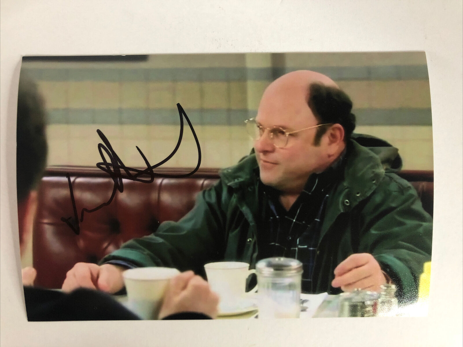 Jason Alexander Autographed Photo Poster painting Yankees Seinfeld