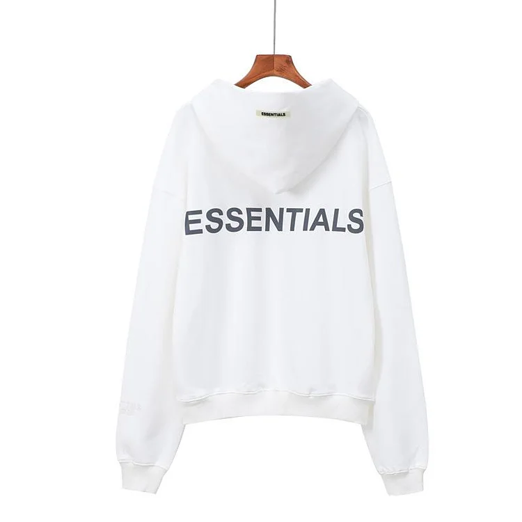 Fog Essentials Hoodie Autumn and Winter Letter 3N Reflective High Street Hoodie Sweater Male and Female Couples Wear