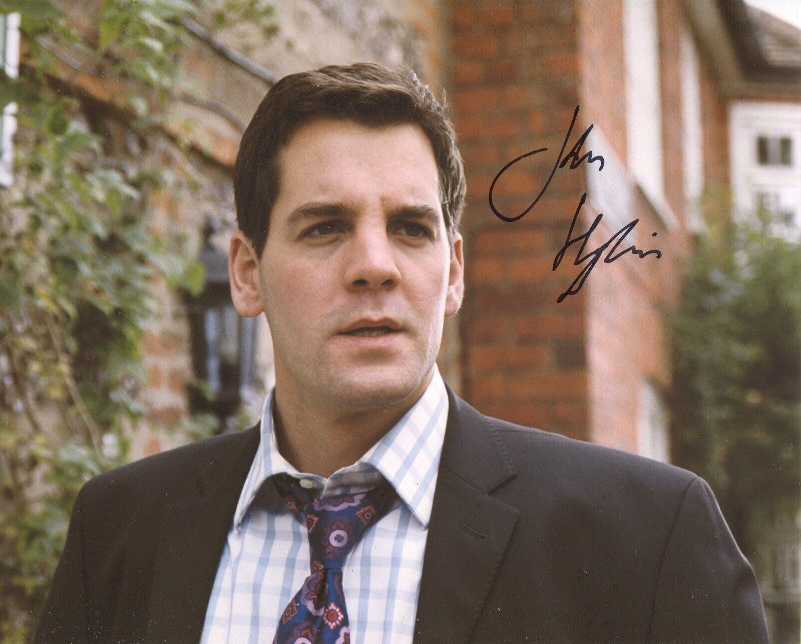 Midsomer Murders scene Photo Poster painting signed by actor John Hopkins IMAGE No3 UACC DEALER