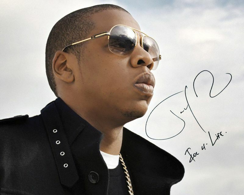 Jay Z Autograph Signed Photo Poster painting Print