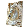 DIY Pearl Painting Horse for Home Wall Decor with Frame(30x40cm)
