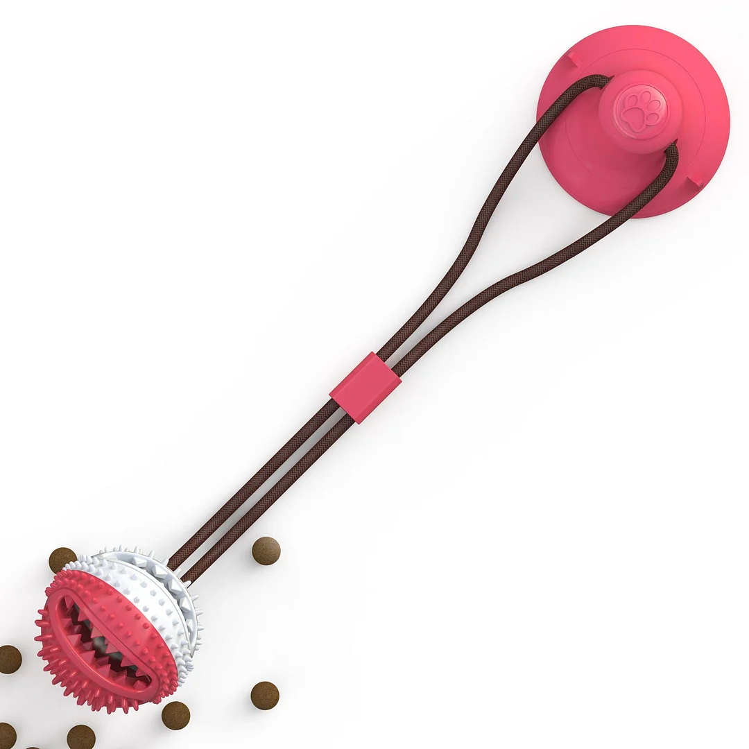 Dog Toy Tug-of-war Game Sucker Molar Anti-bite Ball