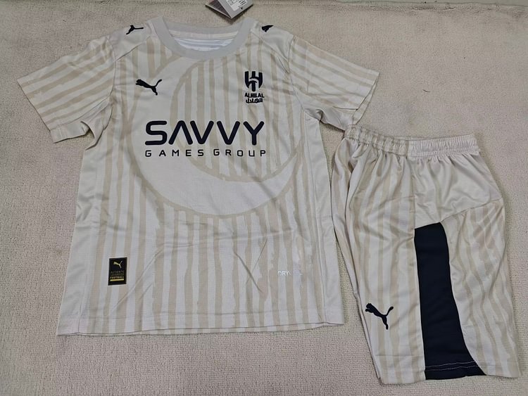 2025-26 Al-Hilal Away Jersey - Children's Version