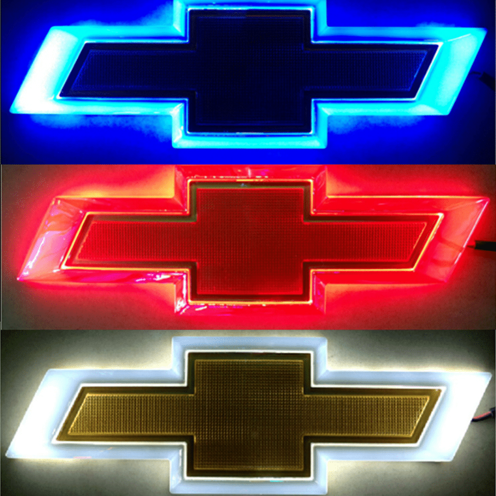 4D LED Tail Logo Badge Emblem Cold Light For CHEVROLET CHEVY CRUZE EPICA voiturehub dxncar