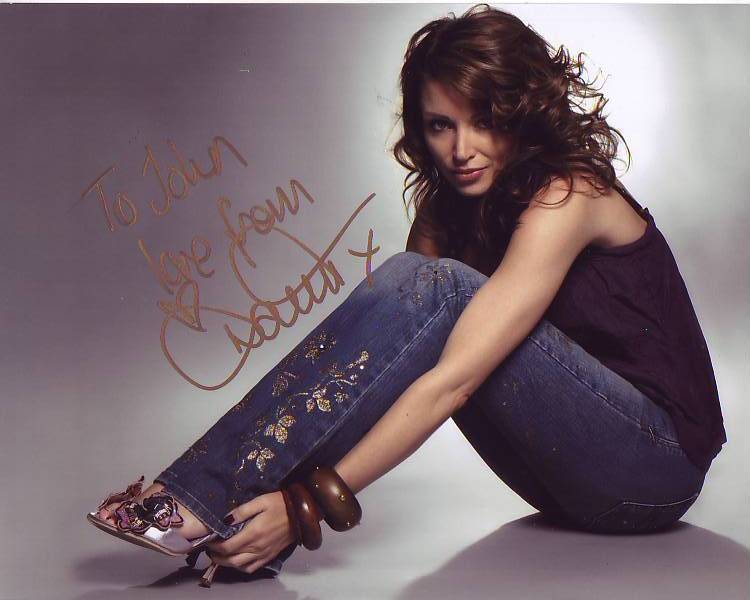 DANNII MINOGUE Autographed Signed Photo Poster paintinggraph - To John