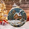 Xmas House-Embroidery Kit