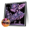 Elegante Dame - speziell geformte Diamond Painting - 30*30cm