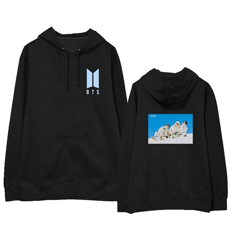 방탄소년단 2021 Winter Package Print Hoodie