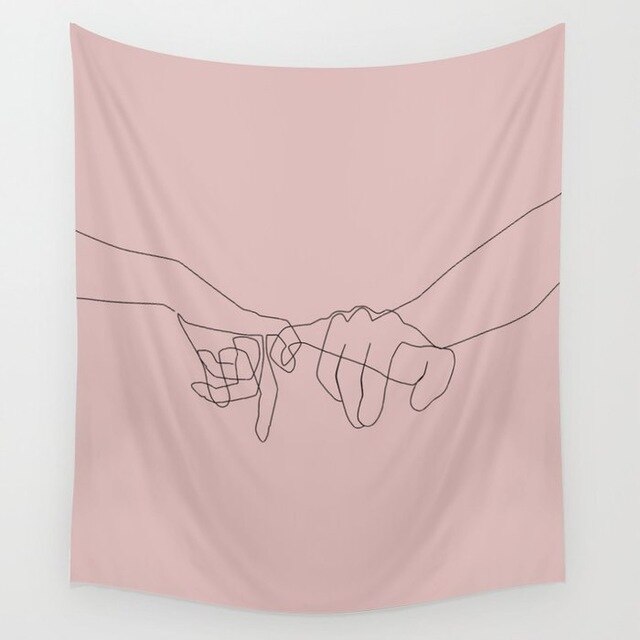 

Wall Tapestry - Woman Flower-150*130cm, 501 Original