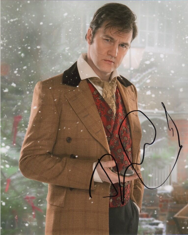 David Morrissey Doctor Who Autographed Signed 8x10 Photo Poster painting COA B