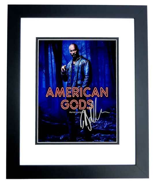 Ricky Whittle Signed - Autographed American Gods 11x14 inch Photo Poster painting FRAMED