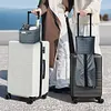 Luggage Travel Cup Holder Free Hand Suitcase Drink Bottle Bag for Travelers