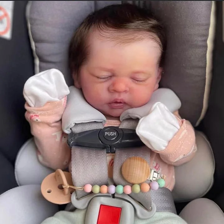 [3-7 Day Delivery]12"&16" Fully Squishy Baby Girl Sandy ,Lifelike & Realistic Handmade Soft Silicone Baby Doll Rebornartdoll® RSAW-Rebornartdoll®