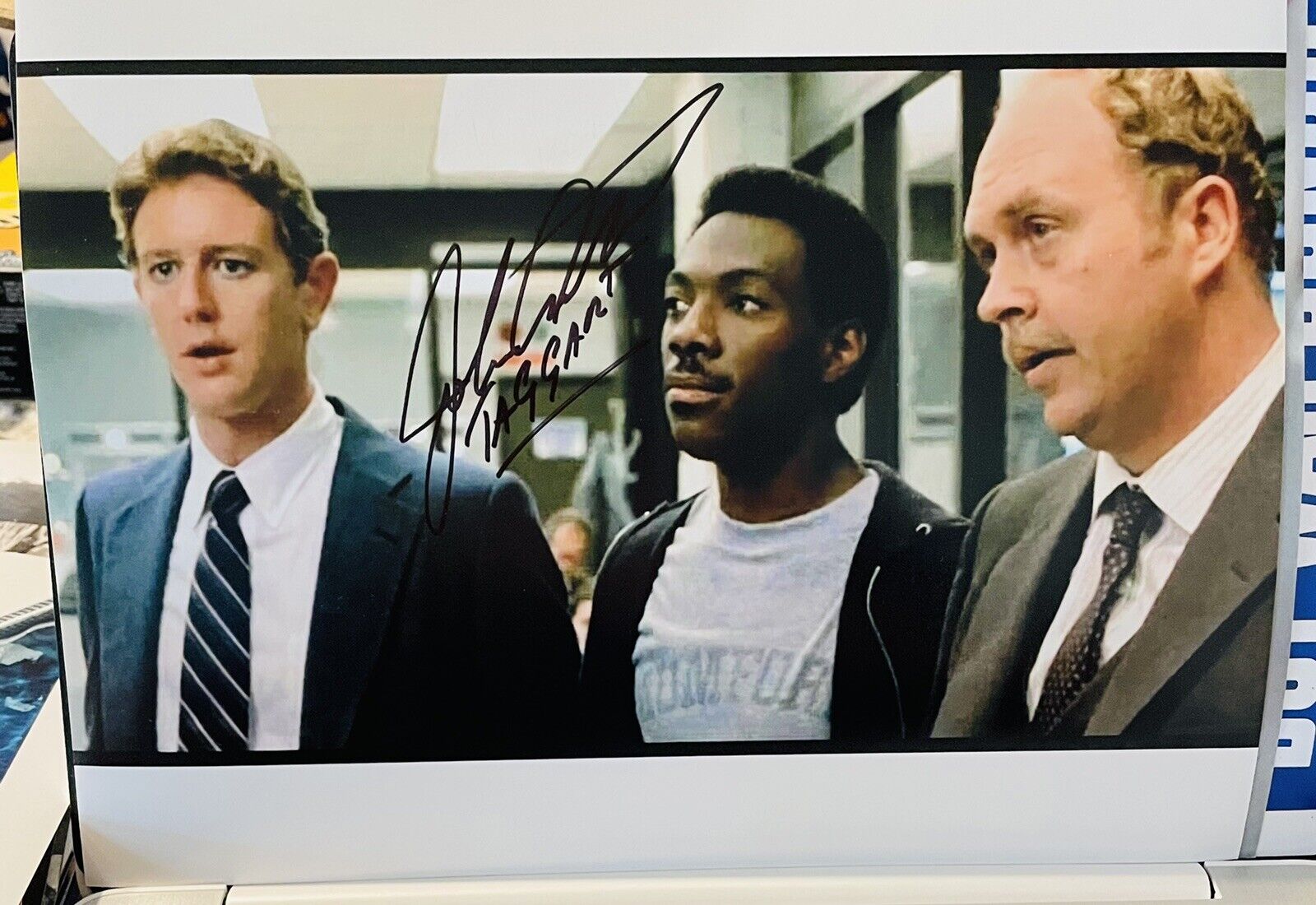 John Ashton Beverly Hills Cop Taggart Signed 8x10 Photo Poster painting w/Beckett COA D3