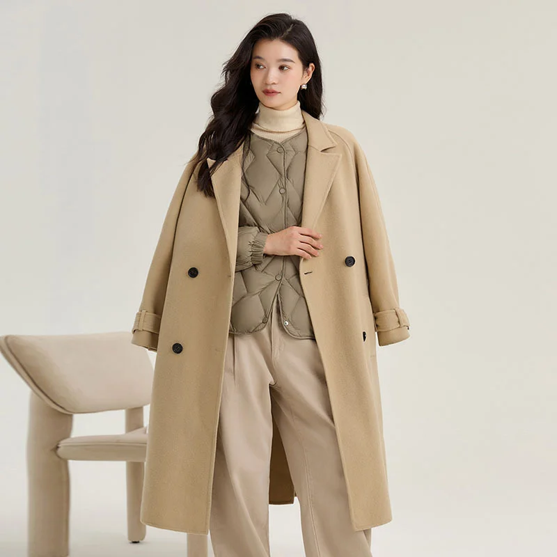 Woherb Diamond Round Collar Down Jacket Female Short Style 2024 Autumn And Winter Fashion Wear Casual Warm White Duck Velvet Jacket Coat Tide-Outfit Ideas