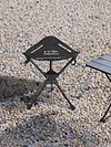 Portable Folding Tripod Stool 360 Rotating Camping Stool Foldable Tripod Chair
