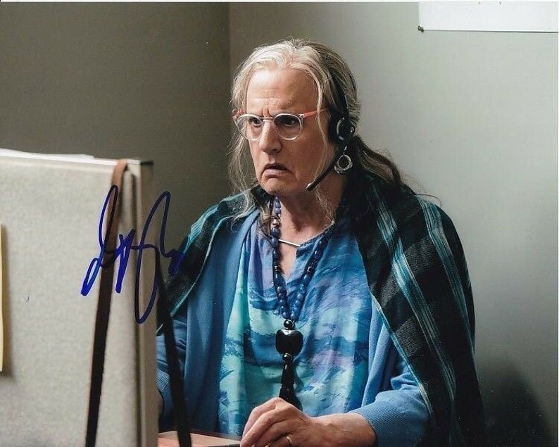 Jeffrey tambor signed autographed transparent maura pfefferman Photo Poster painting