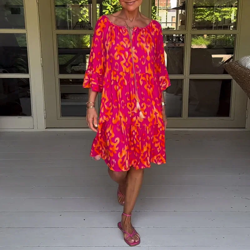 Zanaya - Relaxed Printed Dress