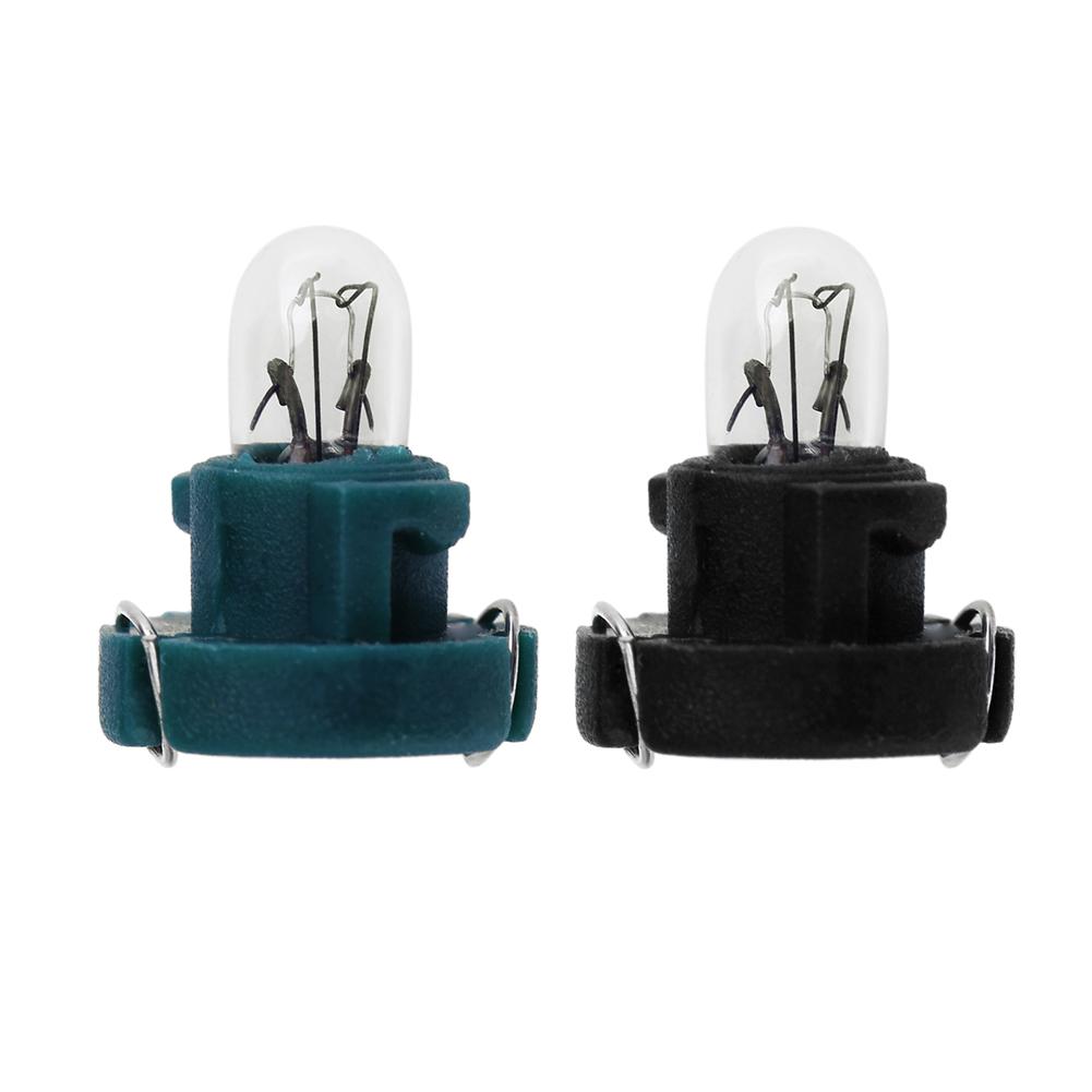 

10pcs T3 LED 12V Car Auto Interior Instrument Light Bulbs Dashboard Lamps, Black, 501 Original