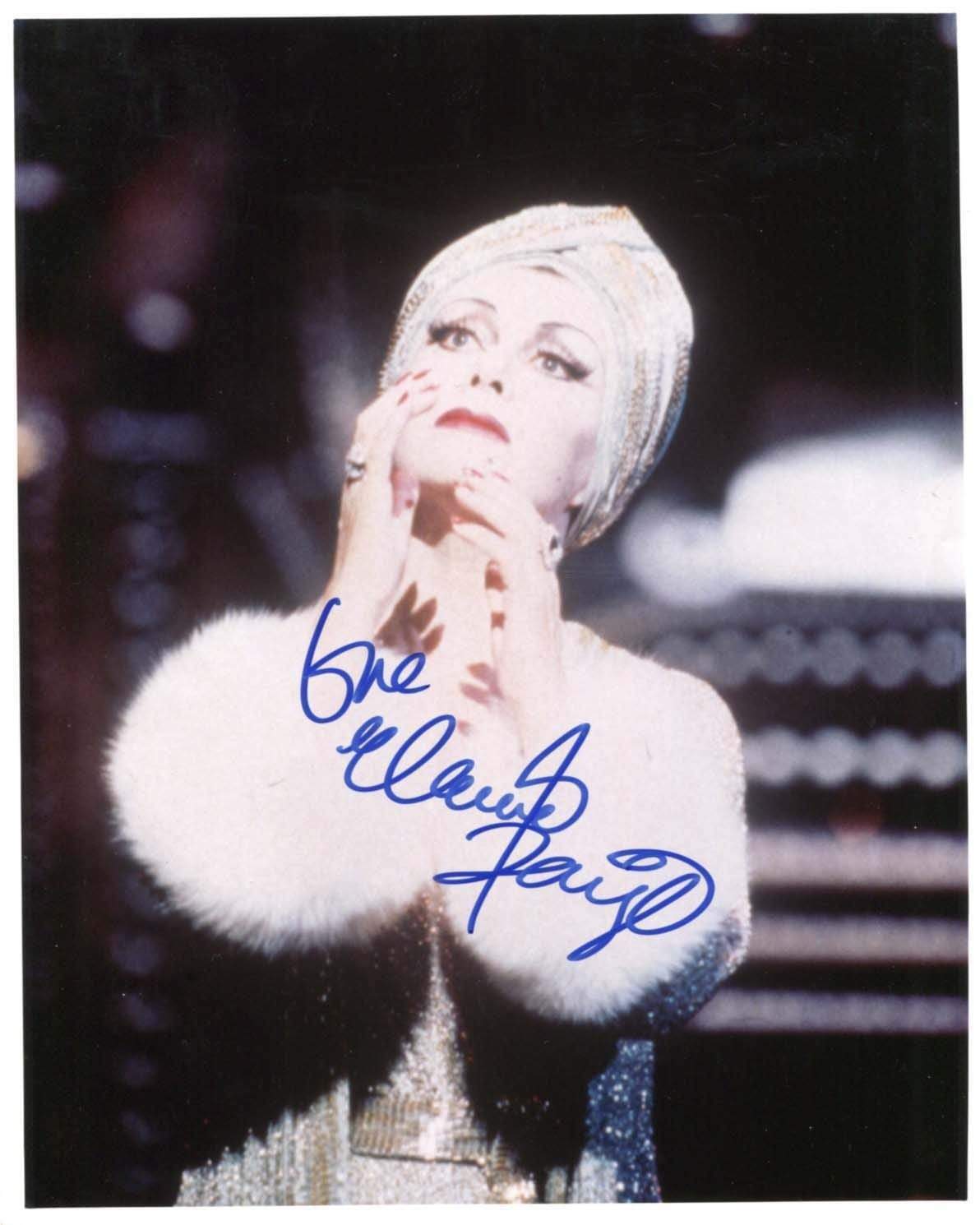 ACTRESS Elaine Paige autograph, signed Photo Poster painting