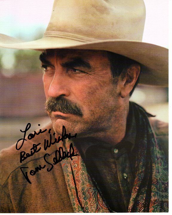 TOM SELLECK Autographed Signed MONTE WALSH Photo Poster paintinggraph - To Lori