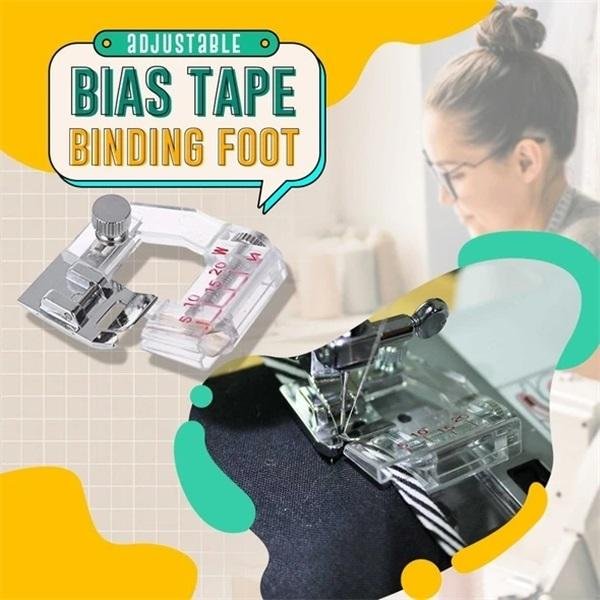 Adjustable Bias Tape Binding Foot