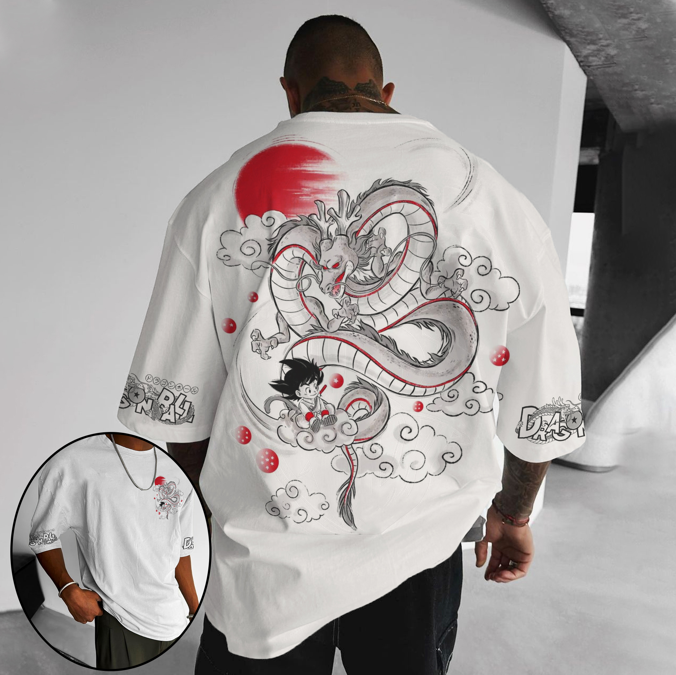 Unisex Dragon Ball Anime Print T-Shirt