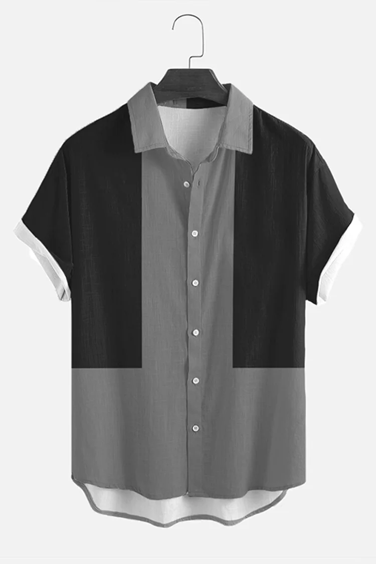 Classic Anthracite Short Sleeve Shirt