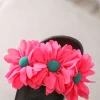 Girl Slippers Three Flowers Fashion Casual Flip Flops Shoes