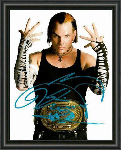 JEFF HARDY 2 - WWE - WWF - WRESTLING - A4 SIGNED Photo Poster painting POSTER -  POSTAGE