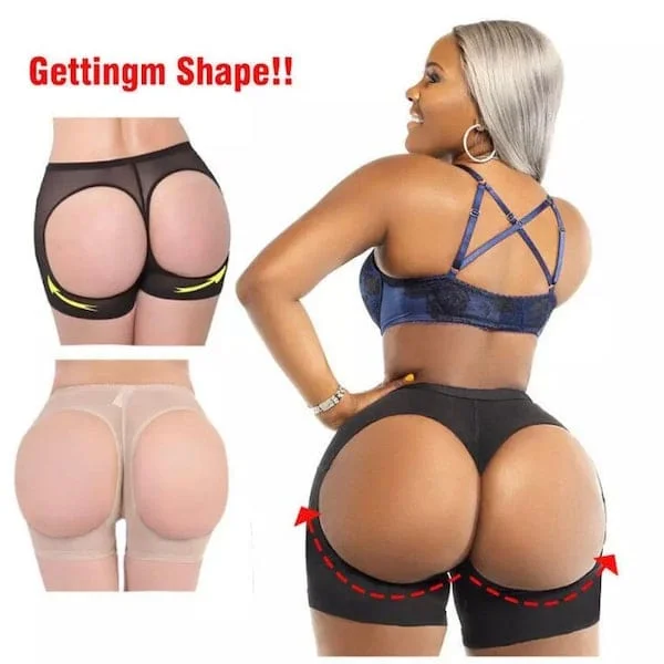 Pornhint Peach Bum Lifter Underwear Panties Under Layer Tummy Control Corset Like Knickers