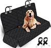 Dog Car Seat Cover, Back Seat Cover for Dogs Pet Car Seat Protector Waterproof Bench Car Seat Cover, Non-Slip Reat Seat Cover fits Middle Armrest for Most Cars Trucks SUVs