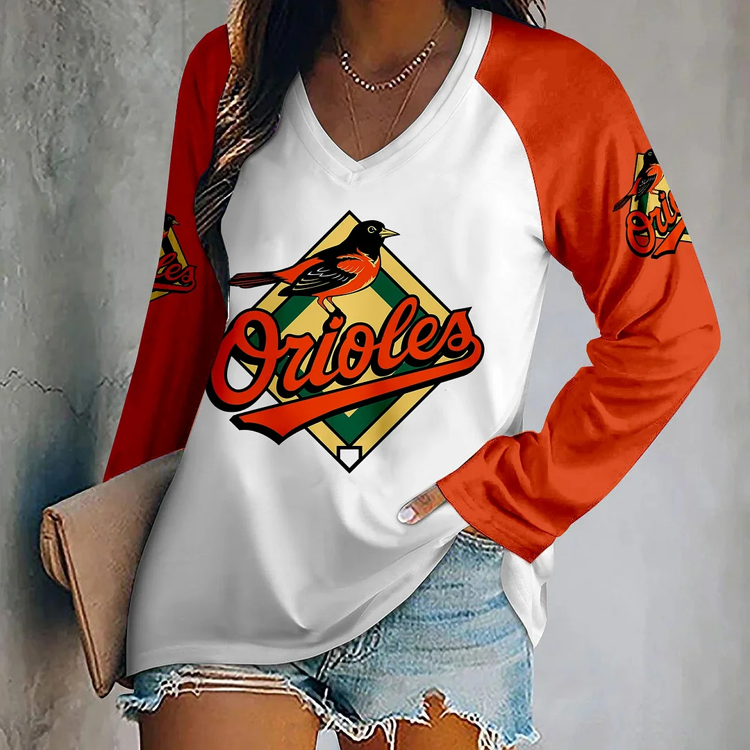 Women's Printed Long Casual Sweatshirt
