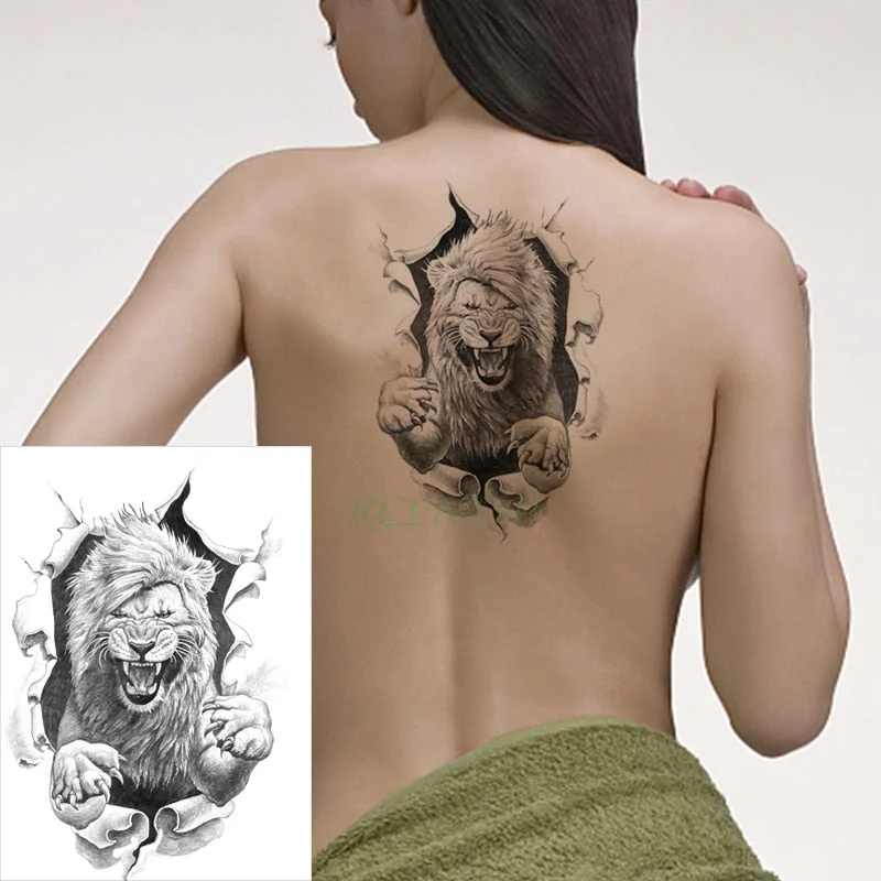 Waterproof Temporary Tattoo Sticker Poker Ace of Spades Letter Flower Art Flash Tatoo Fake Tatto Stickers for Girl Men Women